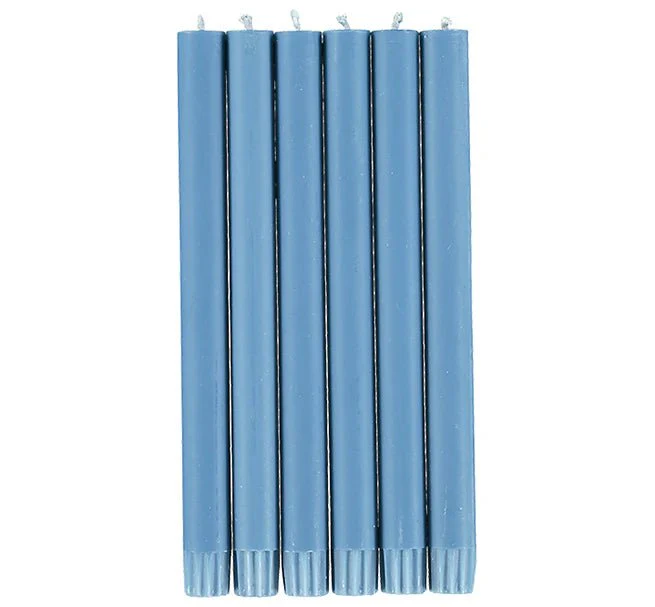 10" Dinner Candles / Medici Blue