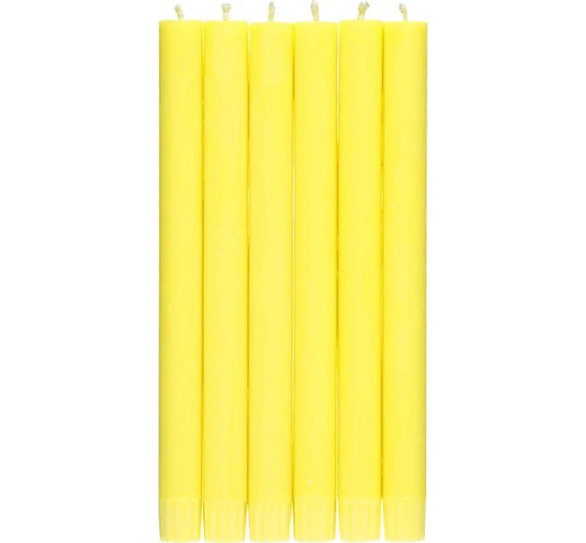 10" Dinner Candles / Primrose