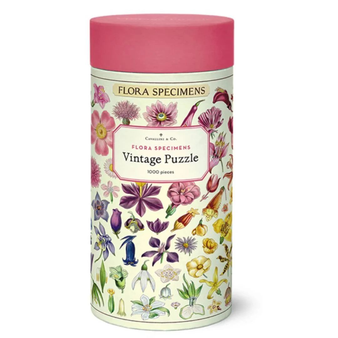 1000 Piece Puzzle / Flora Specimens