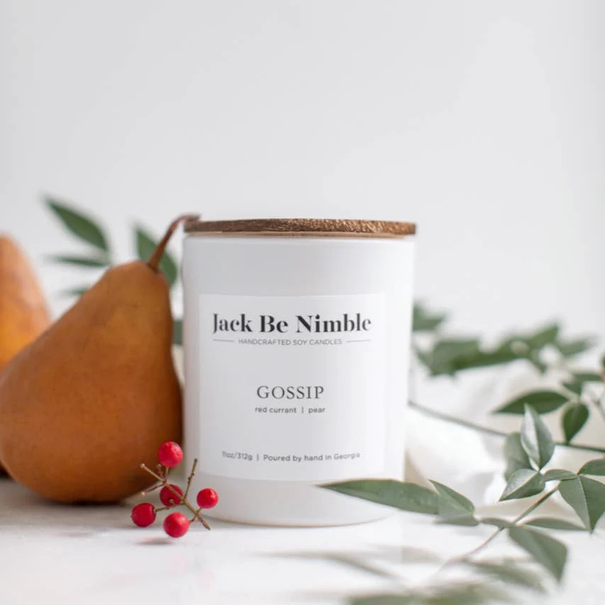 11oz Scented Soy Candle / Gossip