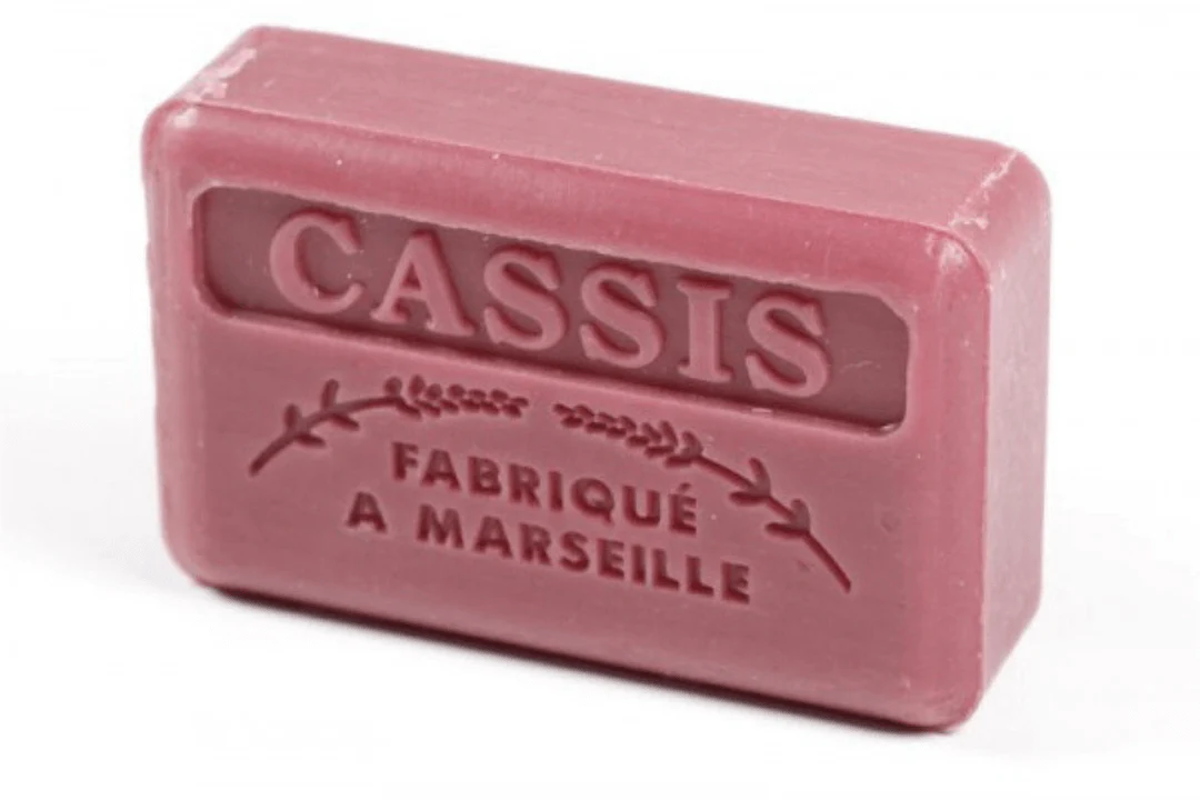 Marseille Soap 125g / Cassis (Blackcurrant) - Image 3