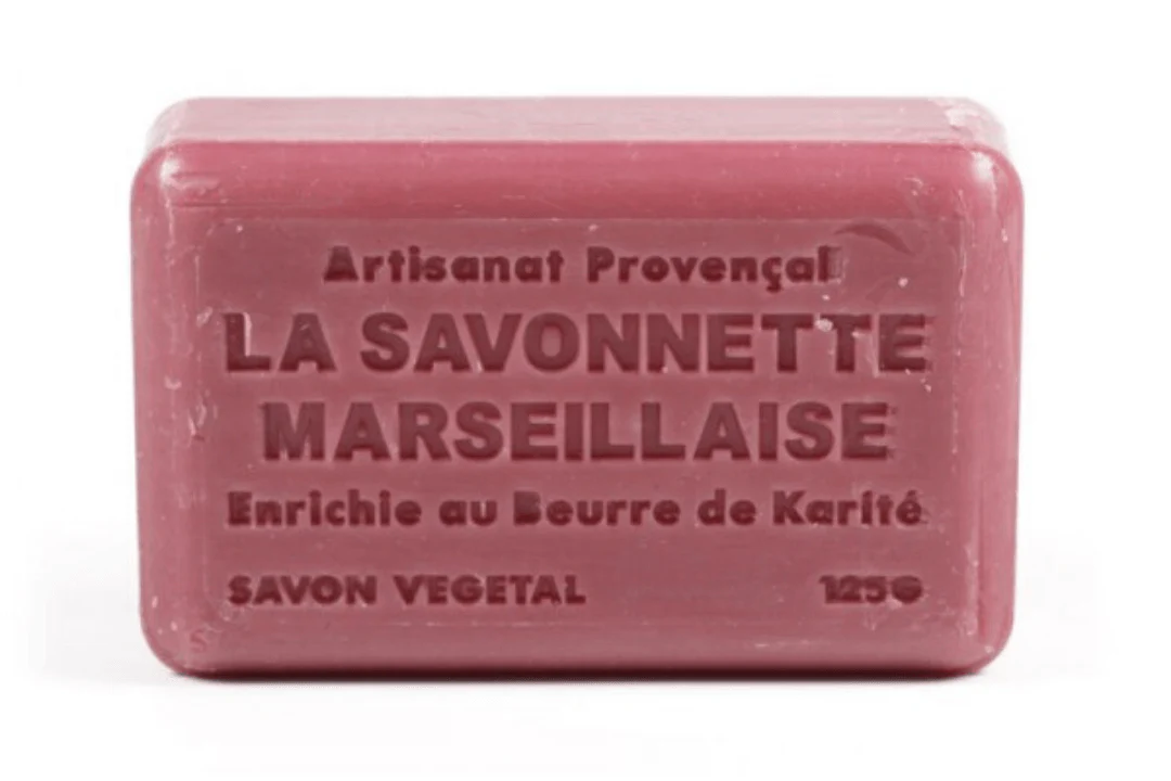 Marseille Soap 125g / Cassis (Blackcurrant) - Image 4