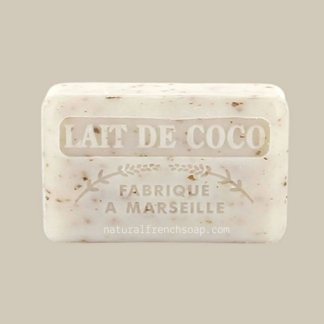 Marseille Soap 125g / Lait de Coco (Coconut Milk)