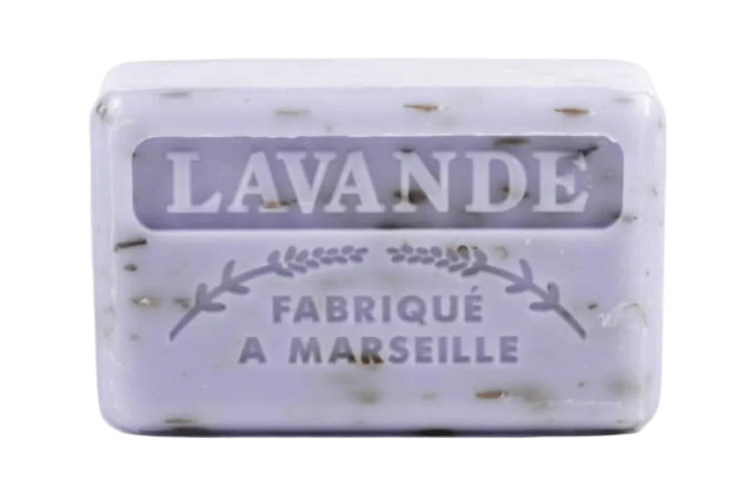 Marseille Soap 125g / Lavande (Lavender Flowers) - Image 2