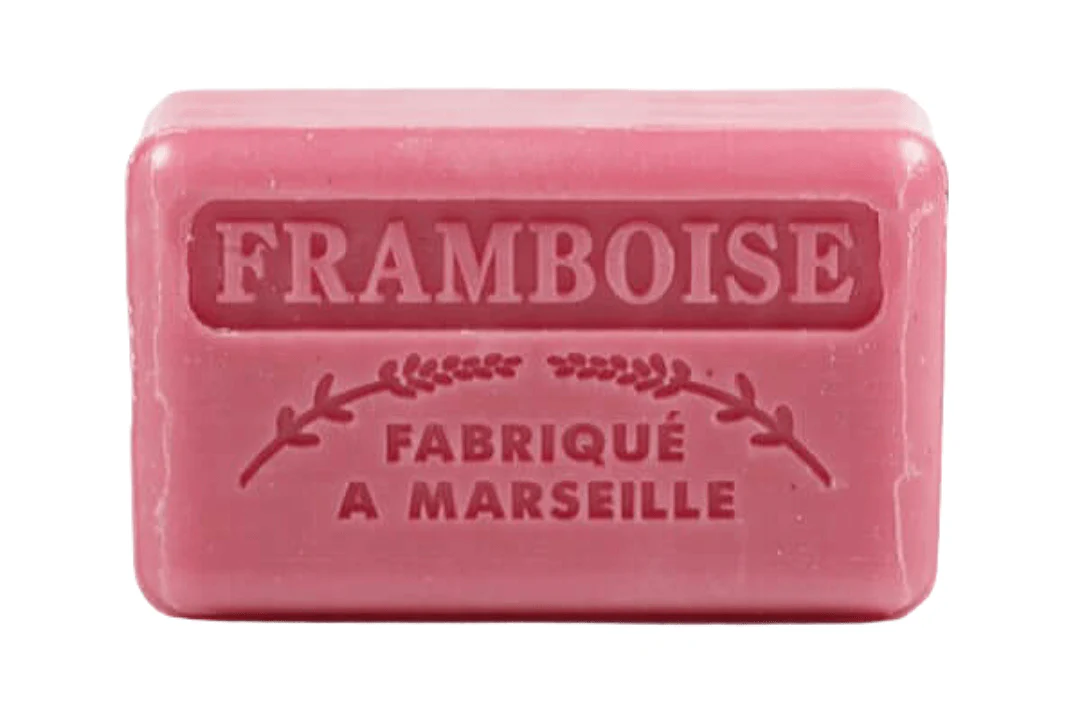 Marseille Soap 125g / Framboise (Raspberry) - Image 2