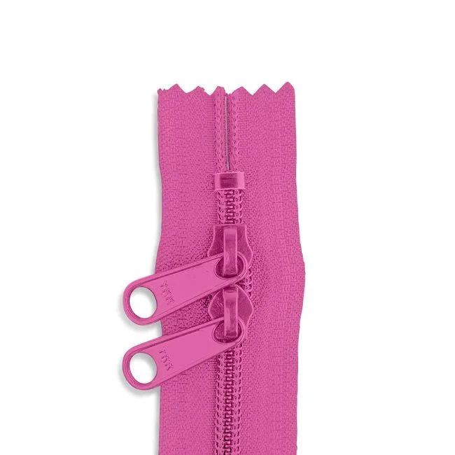 18" #4.5 Nylon Two-Way Zipper / Holiday Pink (515)