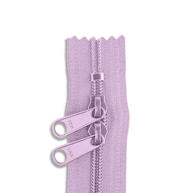 18" #4.5 Nylon Two-Way Zipper / Lavender (553)
