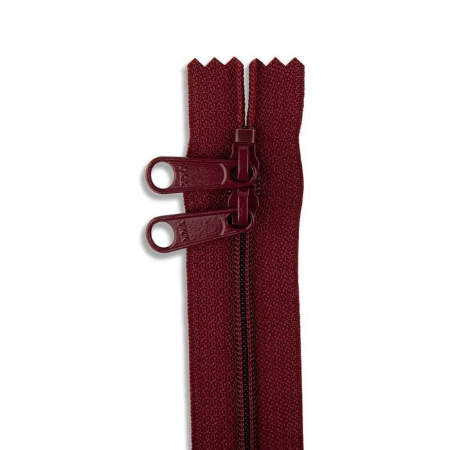 18" #4.5 Nylon Two-Way Zipper / Wine (527)