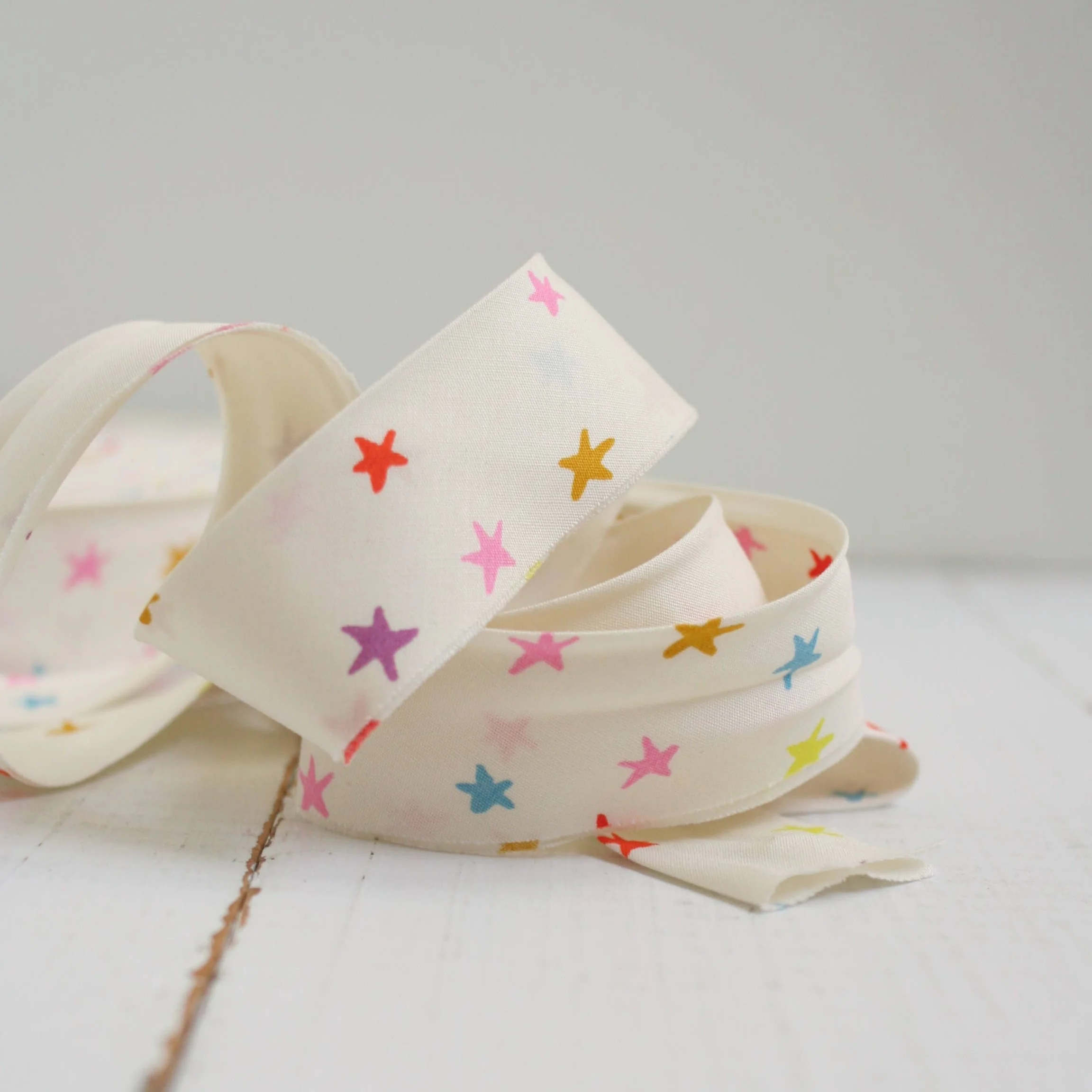 2.5" Bias Quilt Binding / Starry Multi