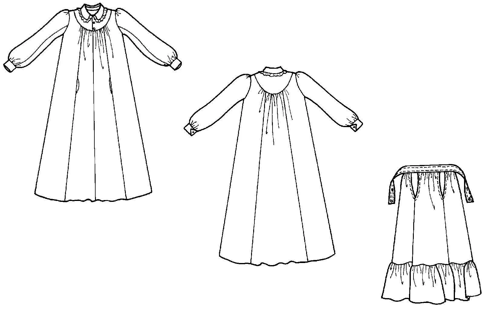 201 Prairie Dress / Printed Pattern - Image 10