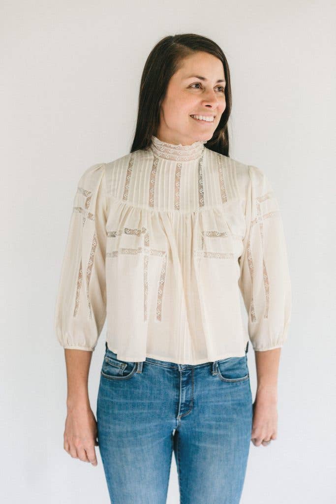 205 Gibson Girl Blouse / Printed Pattern - Image 2