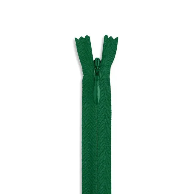 22" #2 Invisible Nylon Zipper / Lake Green (540)
