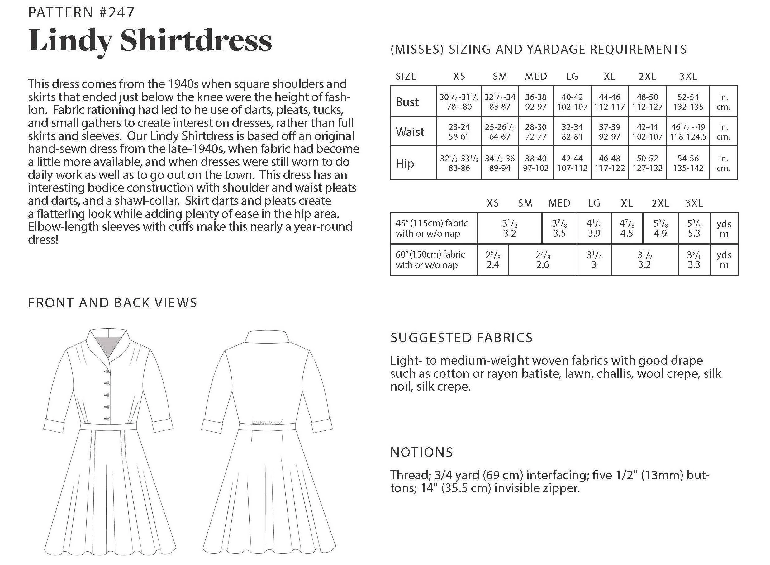 247 Lindy Shirtdress / Printed Pattern - Image 10