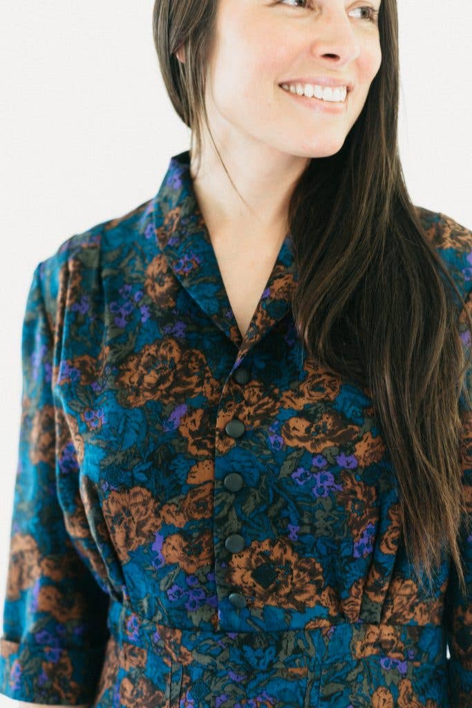 247 Lindy Shirtdress / Printed Pattern - Image 5