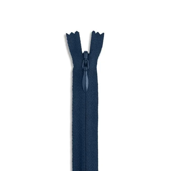 9" #2 Invisible Nylon Zipper / Navy (560)