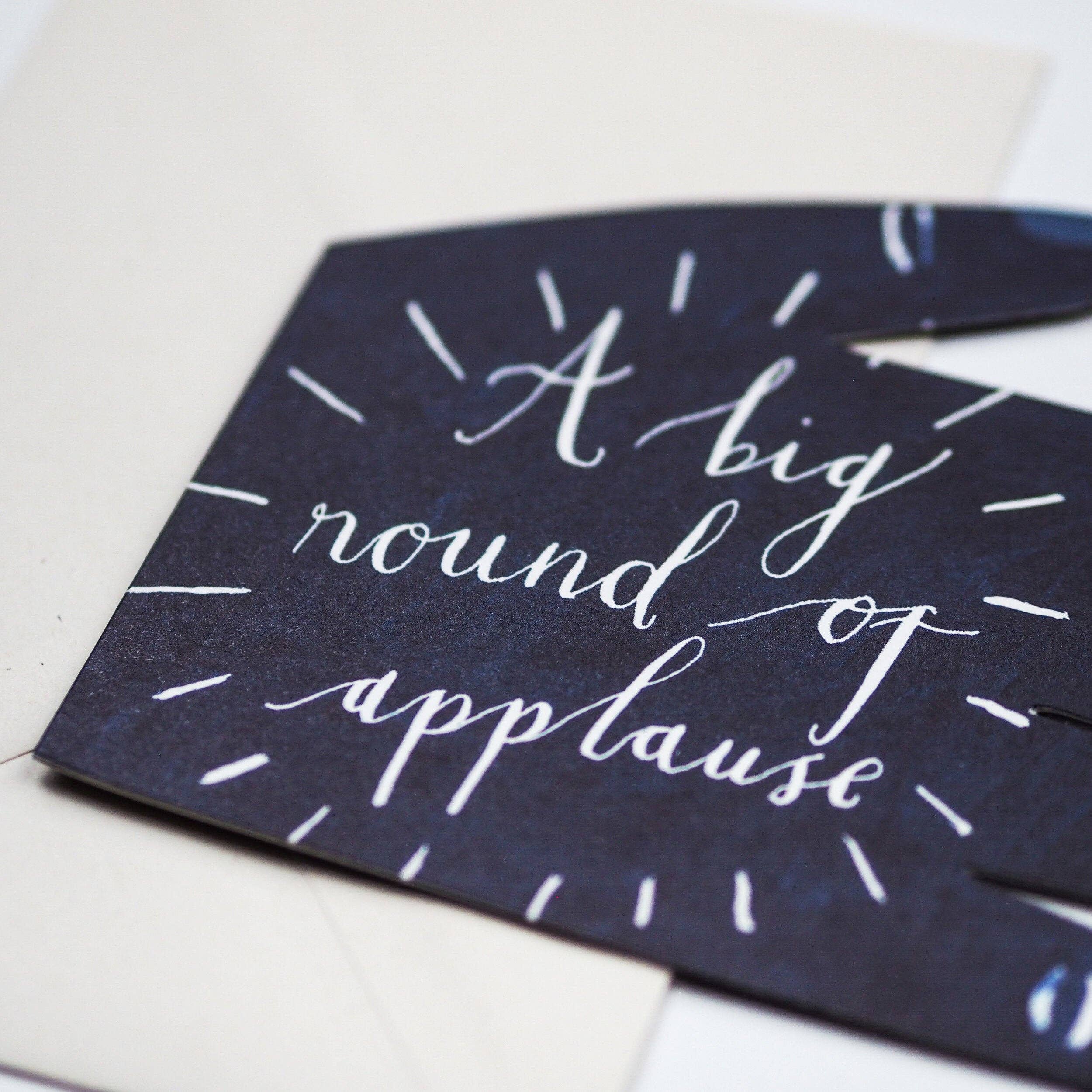 A Big Round of Applause Card - Image 3