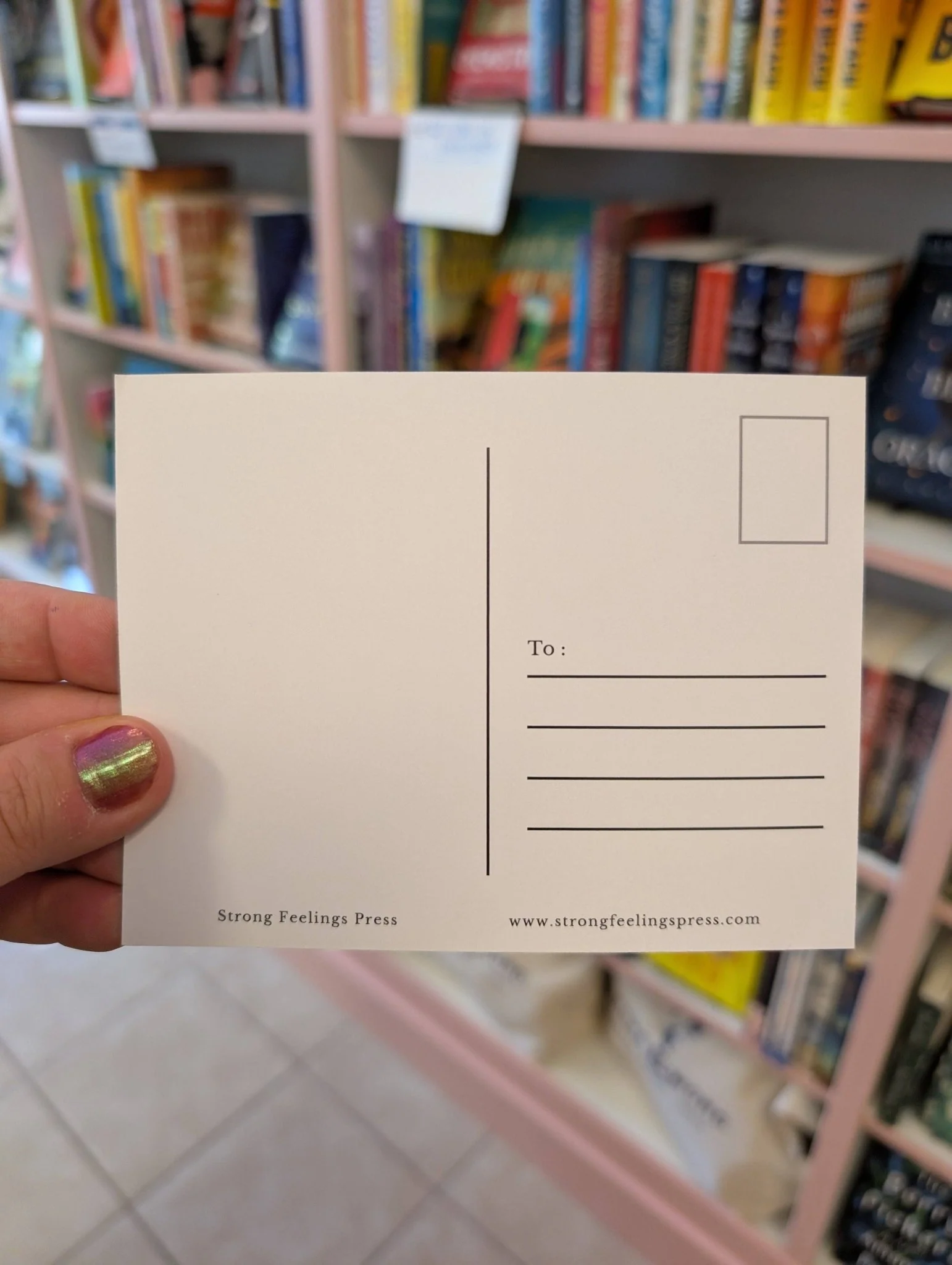 "A Message From Your Constituent" Postcard / Hey, You're Wrong - Image 3
