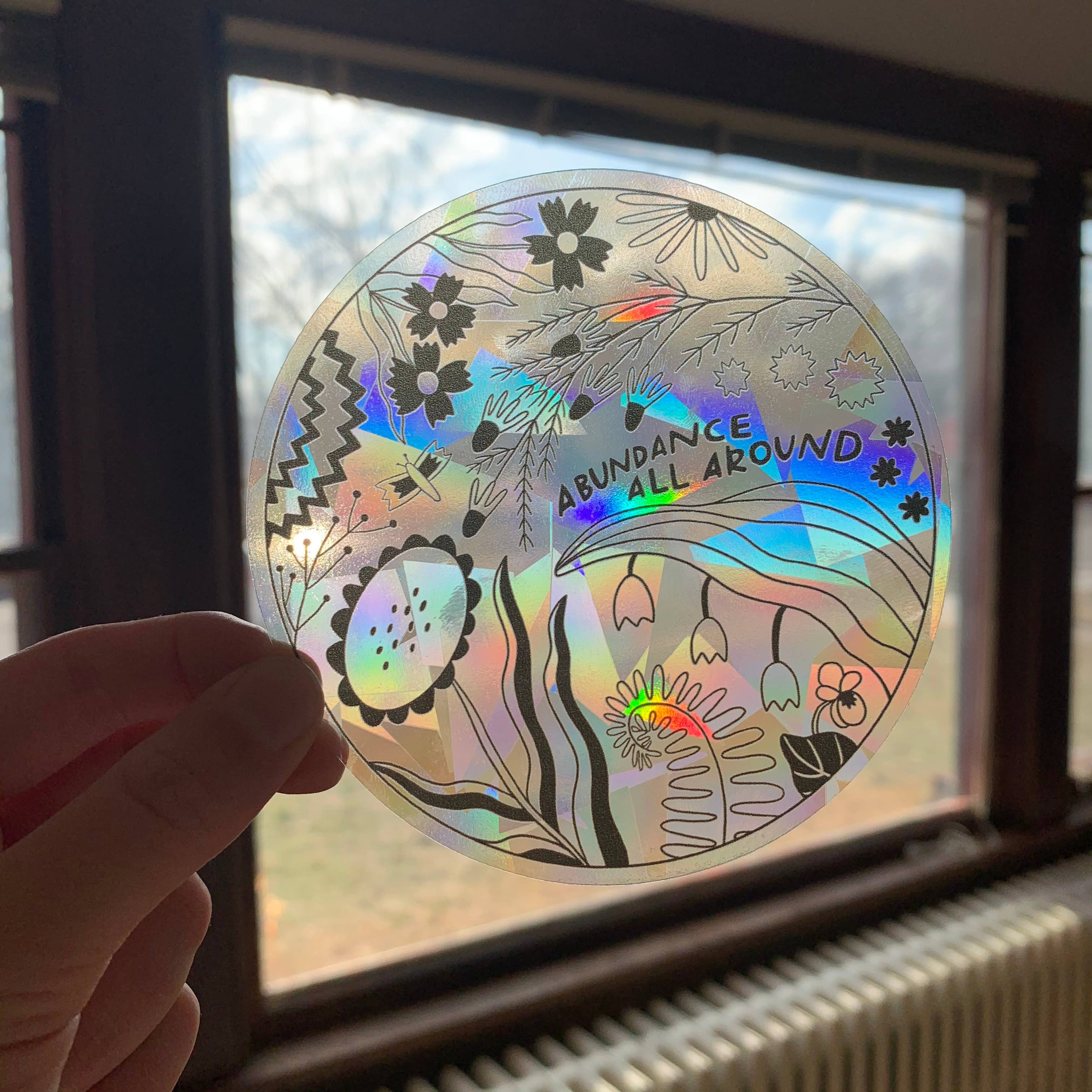 Abundance All Around Rainbowmaker Window Decal - Image 2