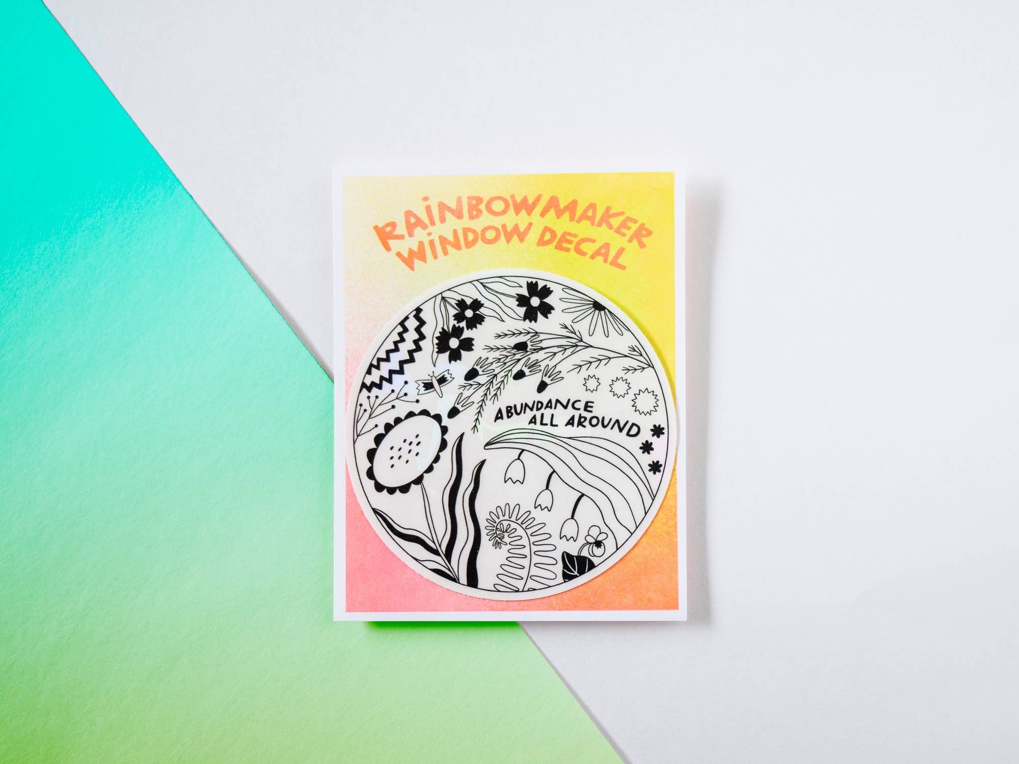 Abundance All Around Rainbowmaker Window Decal - Image 3