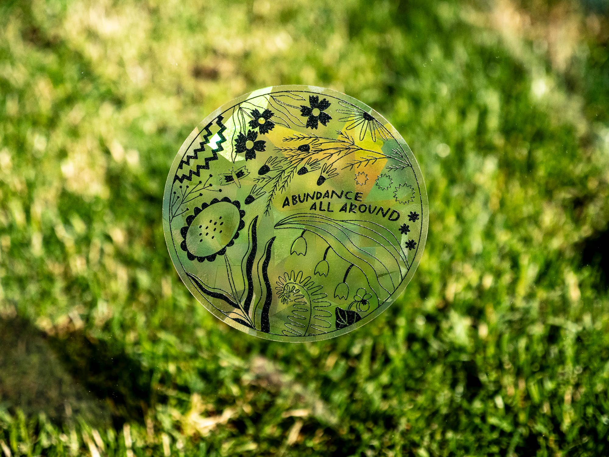 Abundance All Around Rainbowmaker Window Decal - Image 6