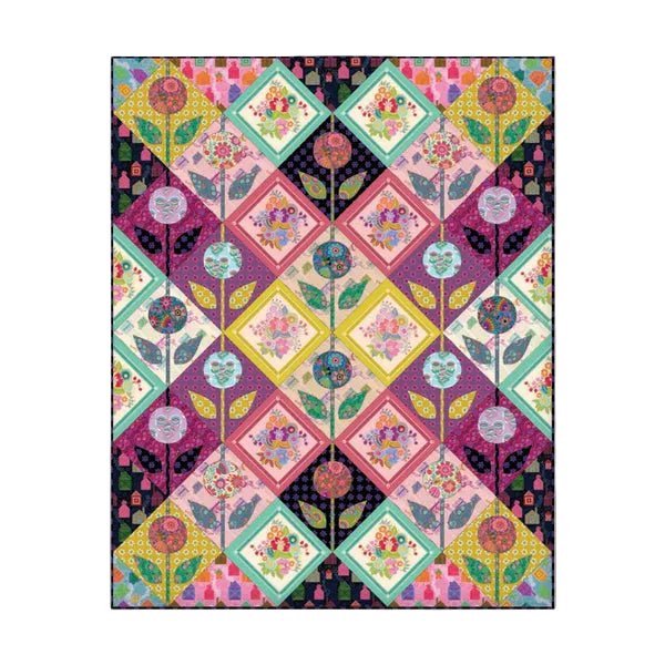 Allegory / Printed Quilt Pattern