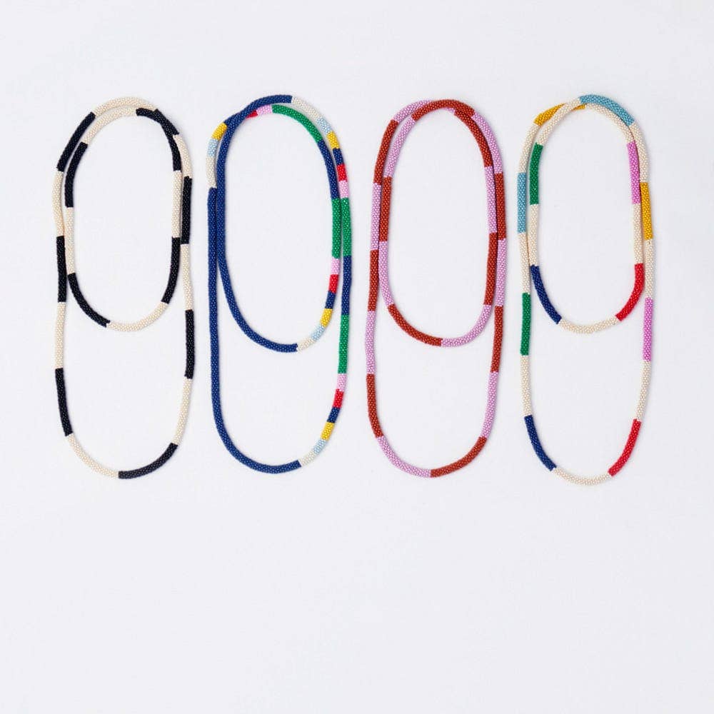 Allie Seed Bead Long Necklace / Multi - Image 2