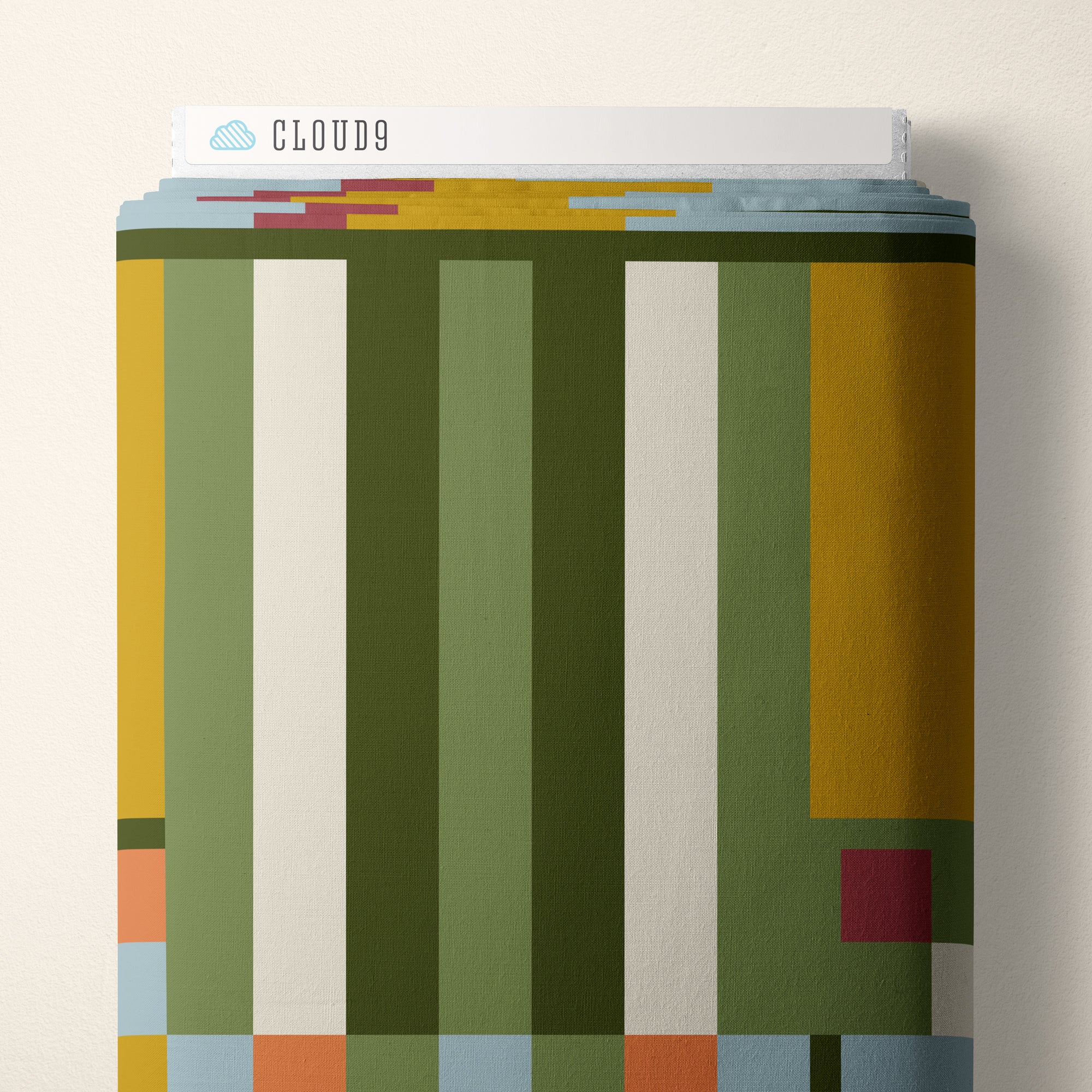 American Bold / Oak Park / Orange & Green