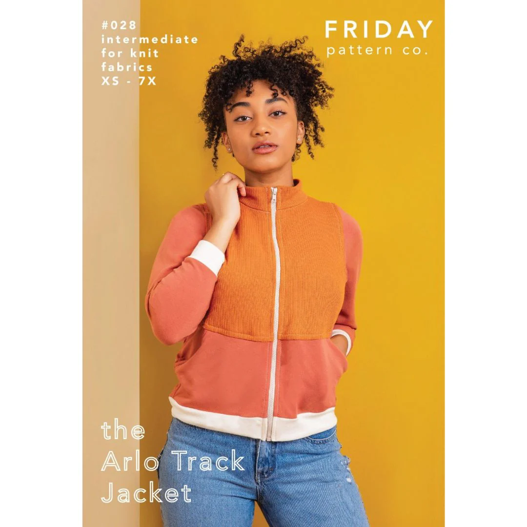 Arlo Track Jacket / Printed Pattern