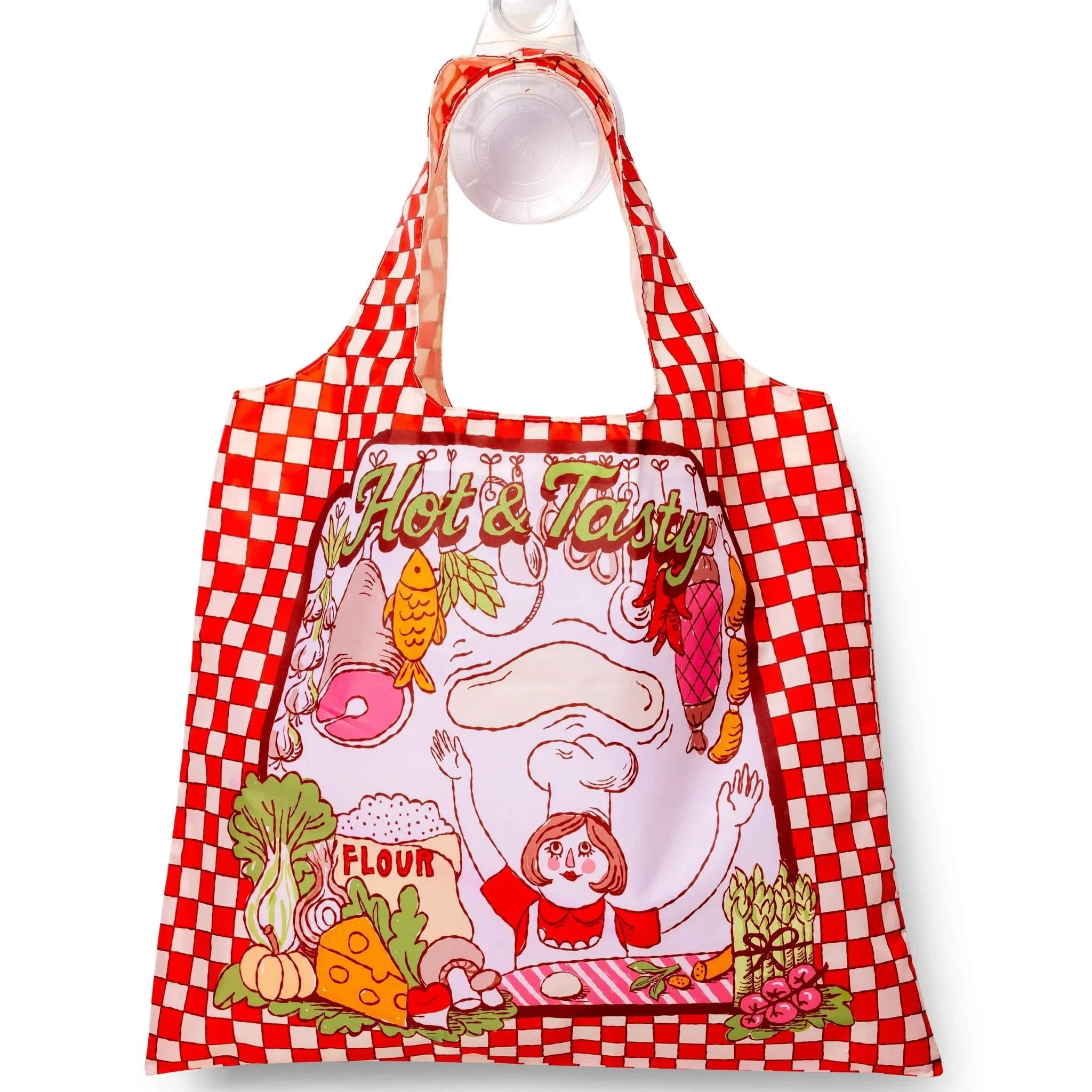 Art Sack Reusable Shopping Bag / Christine Schmidt Pizza