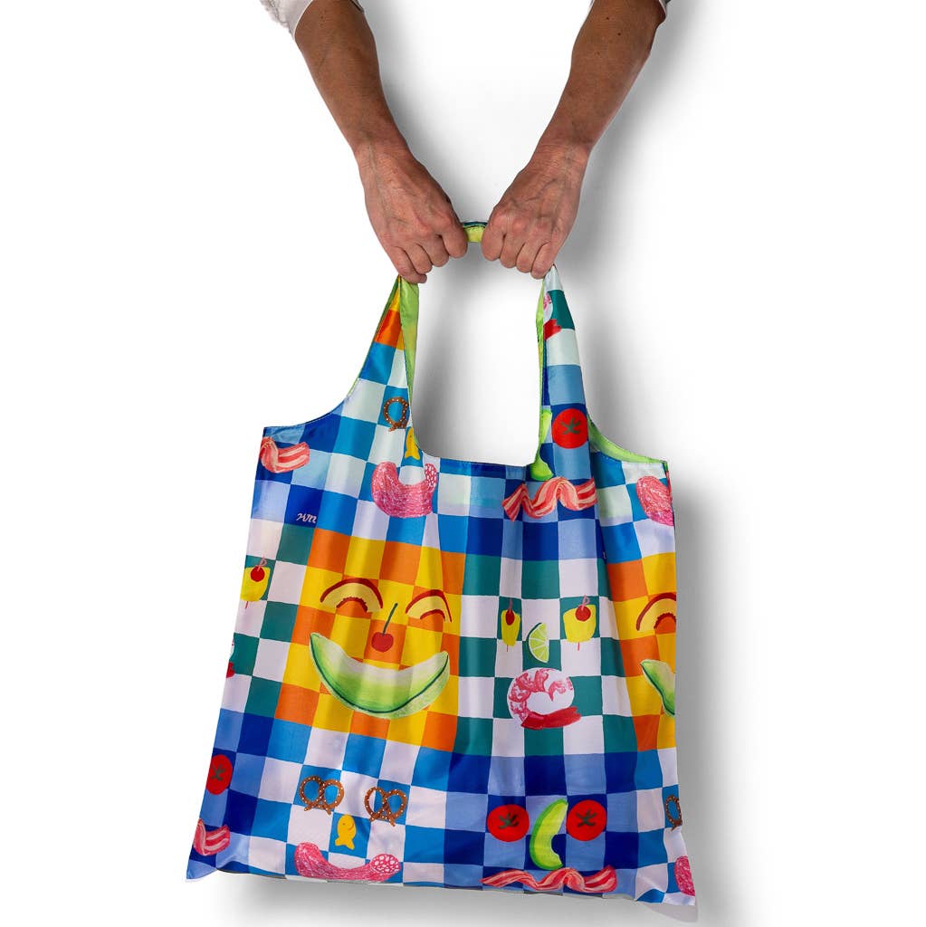 Art Sack Reusable Shopping Bag / Kristina Micotti Picnic - Image 4
