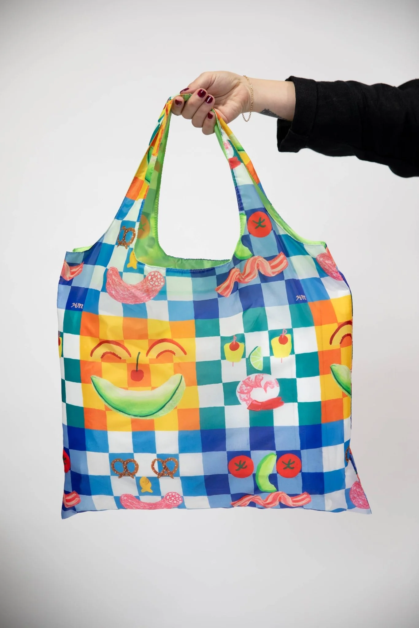 Art Sack Reusable Shopping Bag / Kristina Micotti Picnic - Image 7
