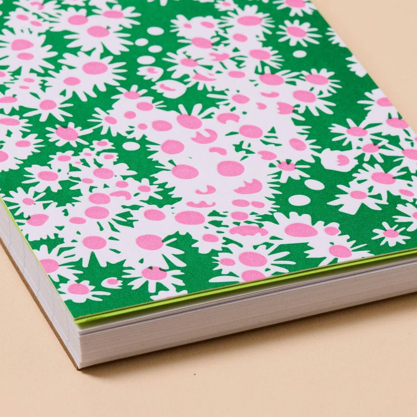 Aster Wildflower Letterpress Pocket-size Spiral Notebook - Image 3