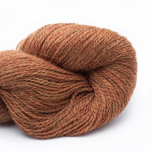 Baby Alpaca / 124 Rusty Brown Heather