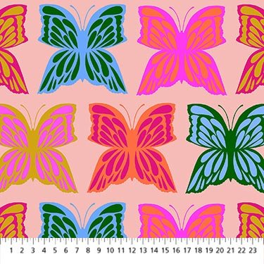Backings No.3 / Runaway / Pink / 108" Wide