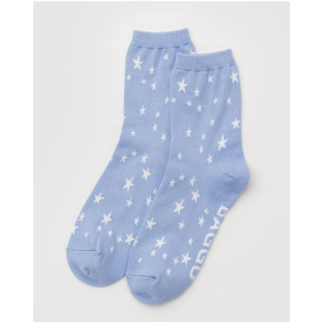 Baggu Crew Sock / Blue Star