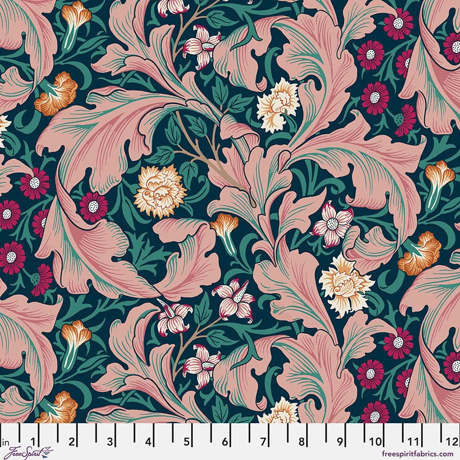 Bedford Park Cotton Lawn / Leicester / Teal