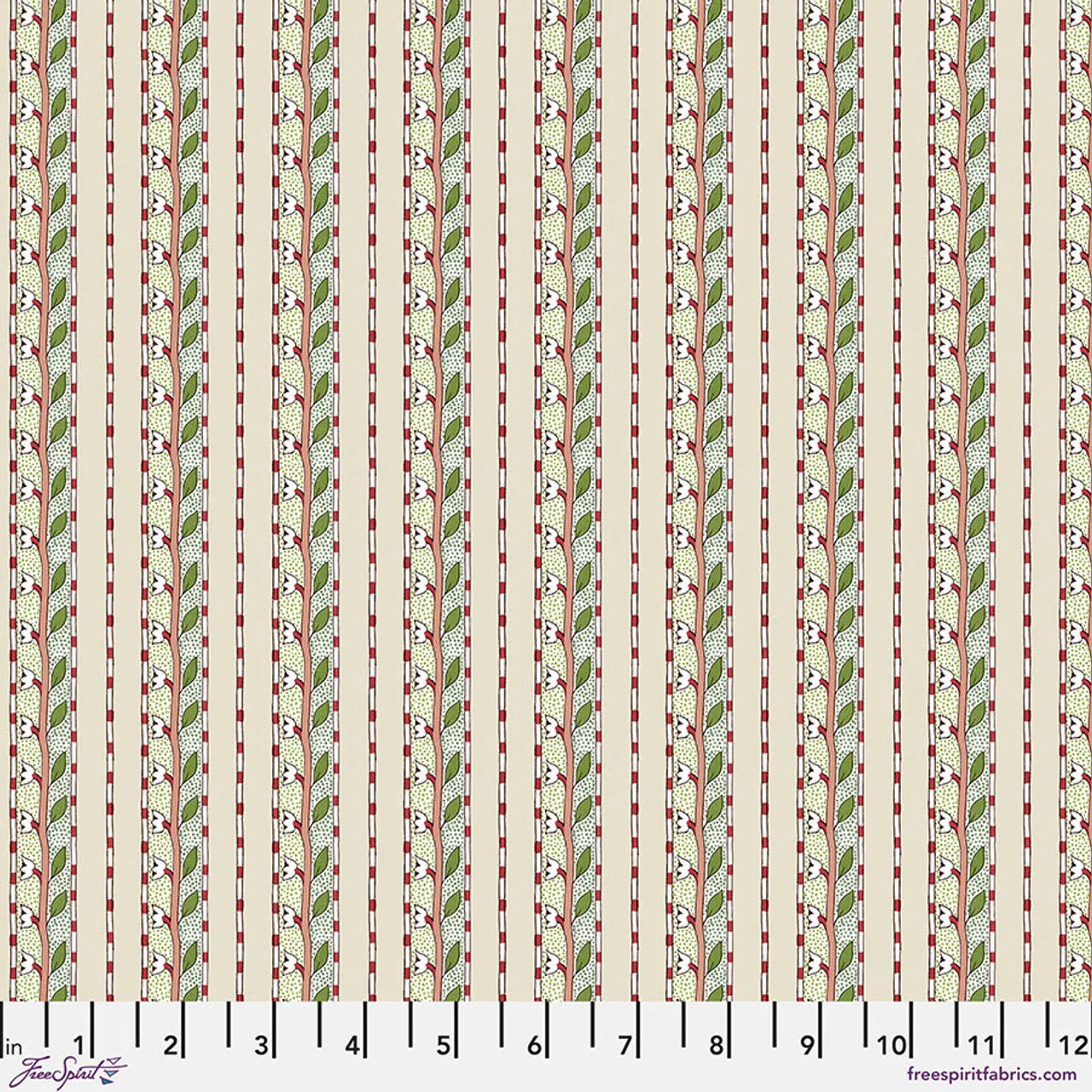 Bedford Park / Daffodil Stripe / Ivory