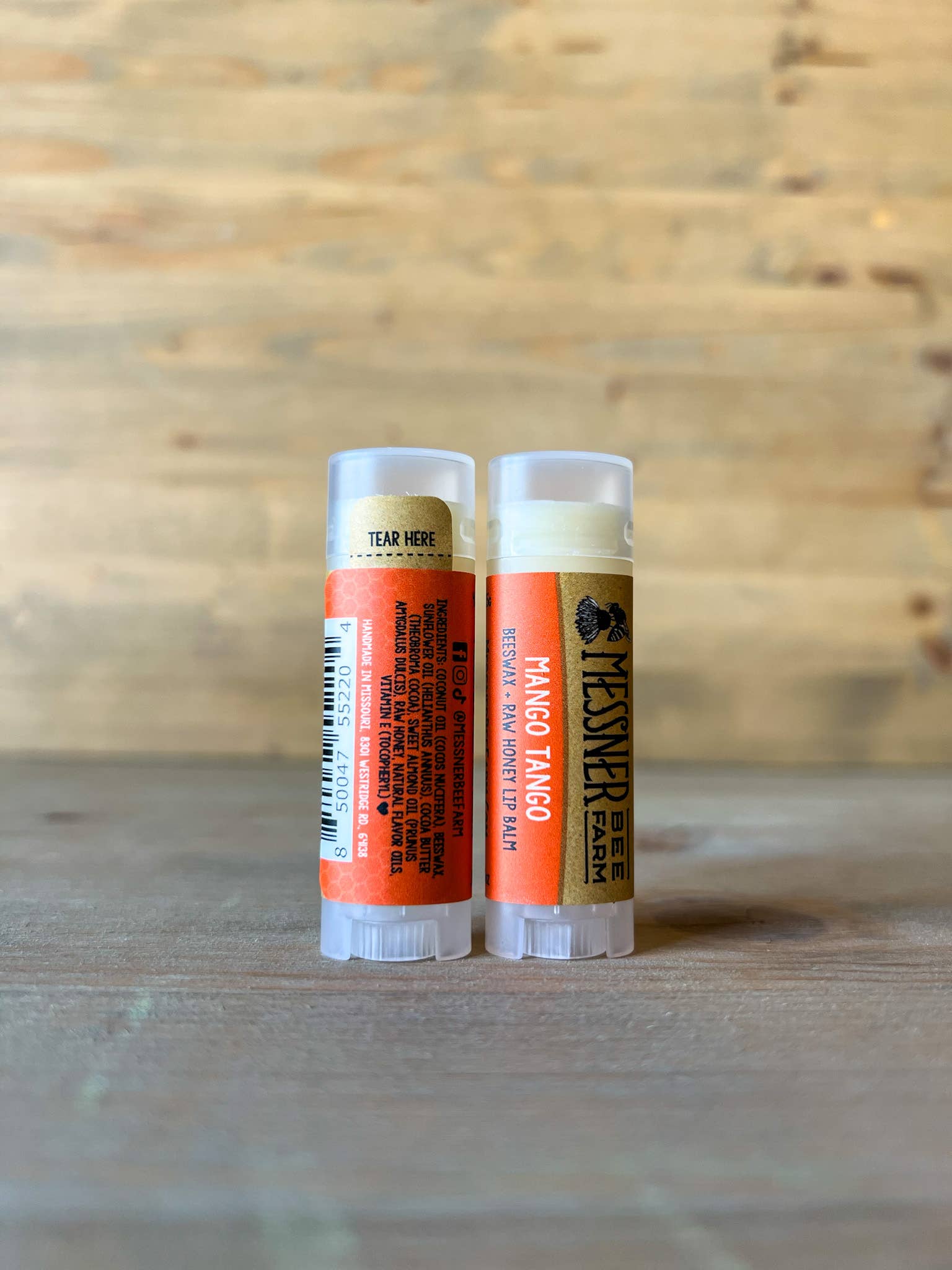Beeswax Lip Balm / Mango Tango