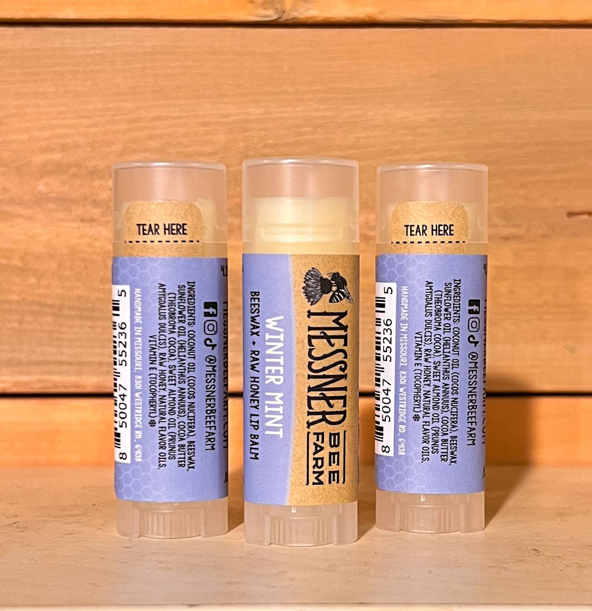 Beeswax Lip Balm / Winter Mint