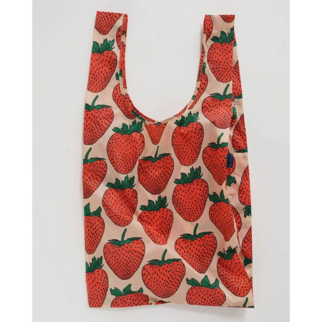 Big Baggu Reusable Bag / Strawberry