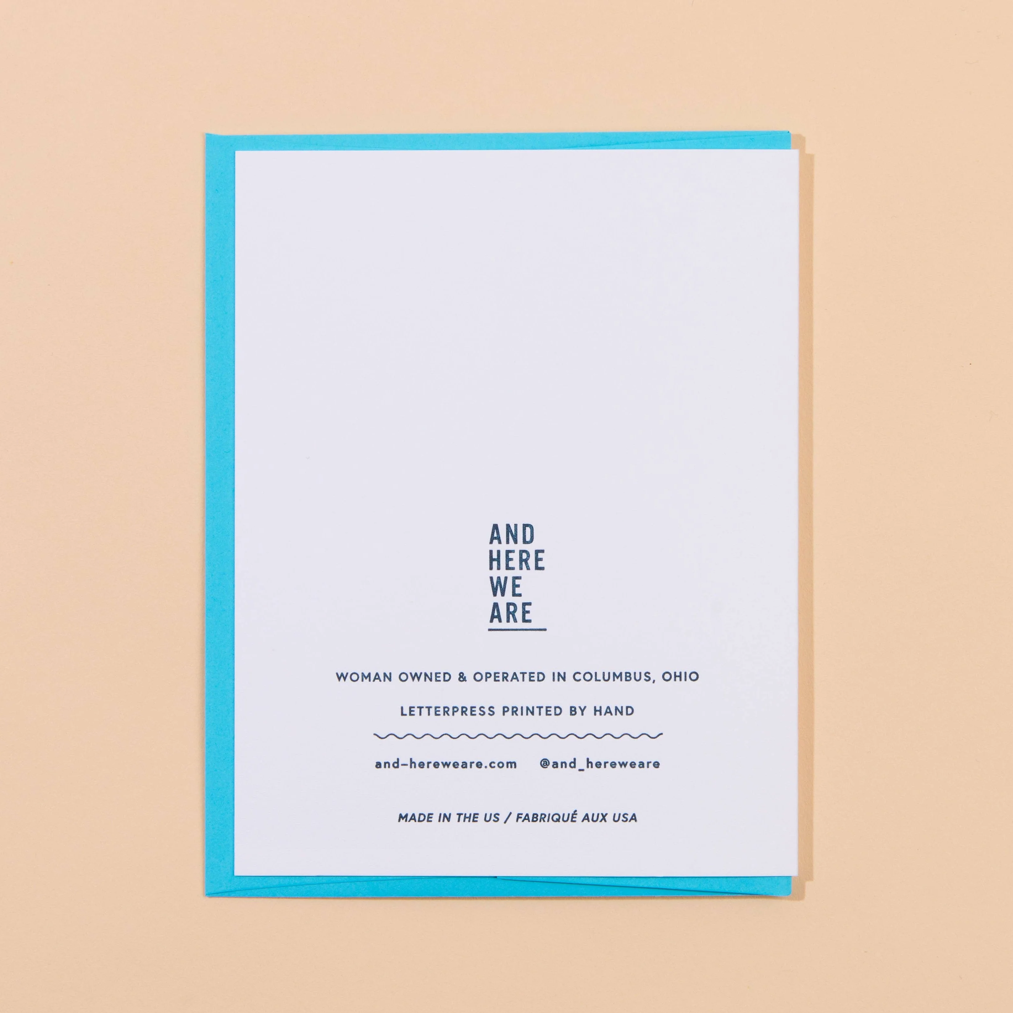 Birthday Hunk Letterpress Greeting Card - Image 3