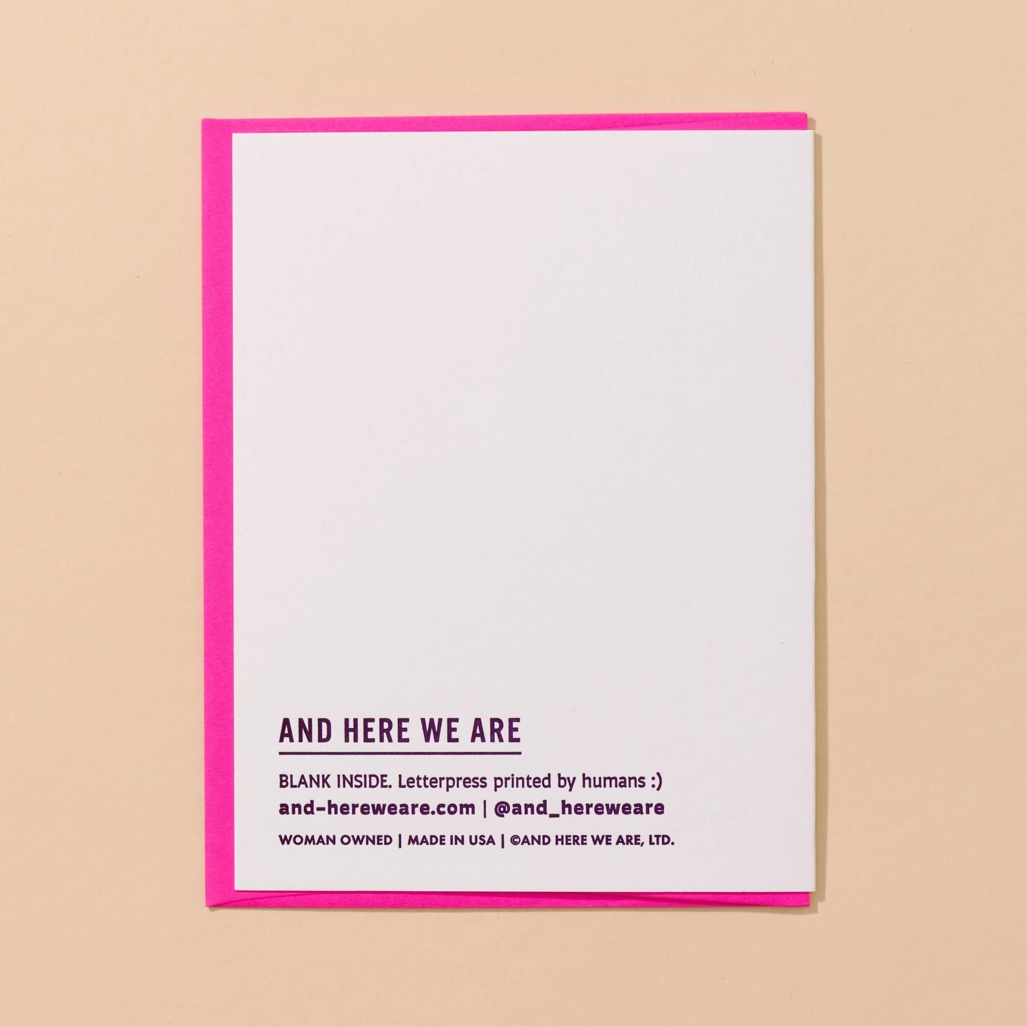 Birthday Queen Letterpress Card - Image 3