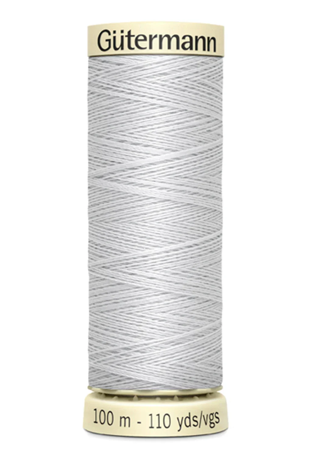 Black & Gray Sew-all Thread 100m / 100 Silver - Image 2