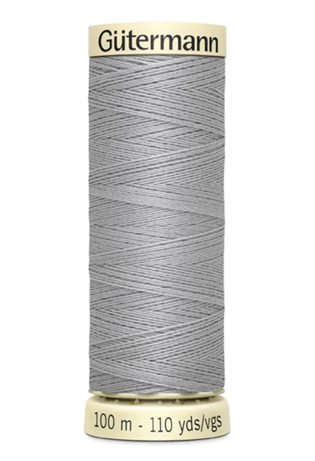 Black & Gray Sew-all Thread 100m / 102 Mist Gray - Image 2