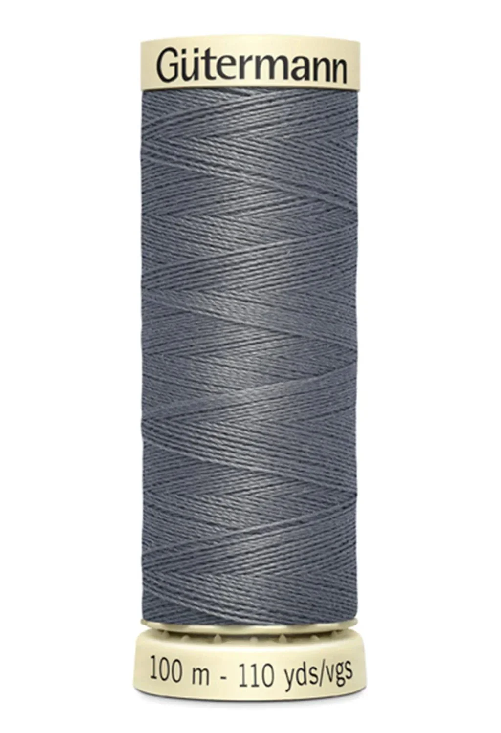 Black & Gray Sew-all Thread 100m / 111 Flint - Image 2