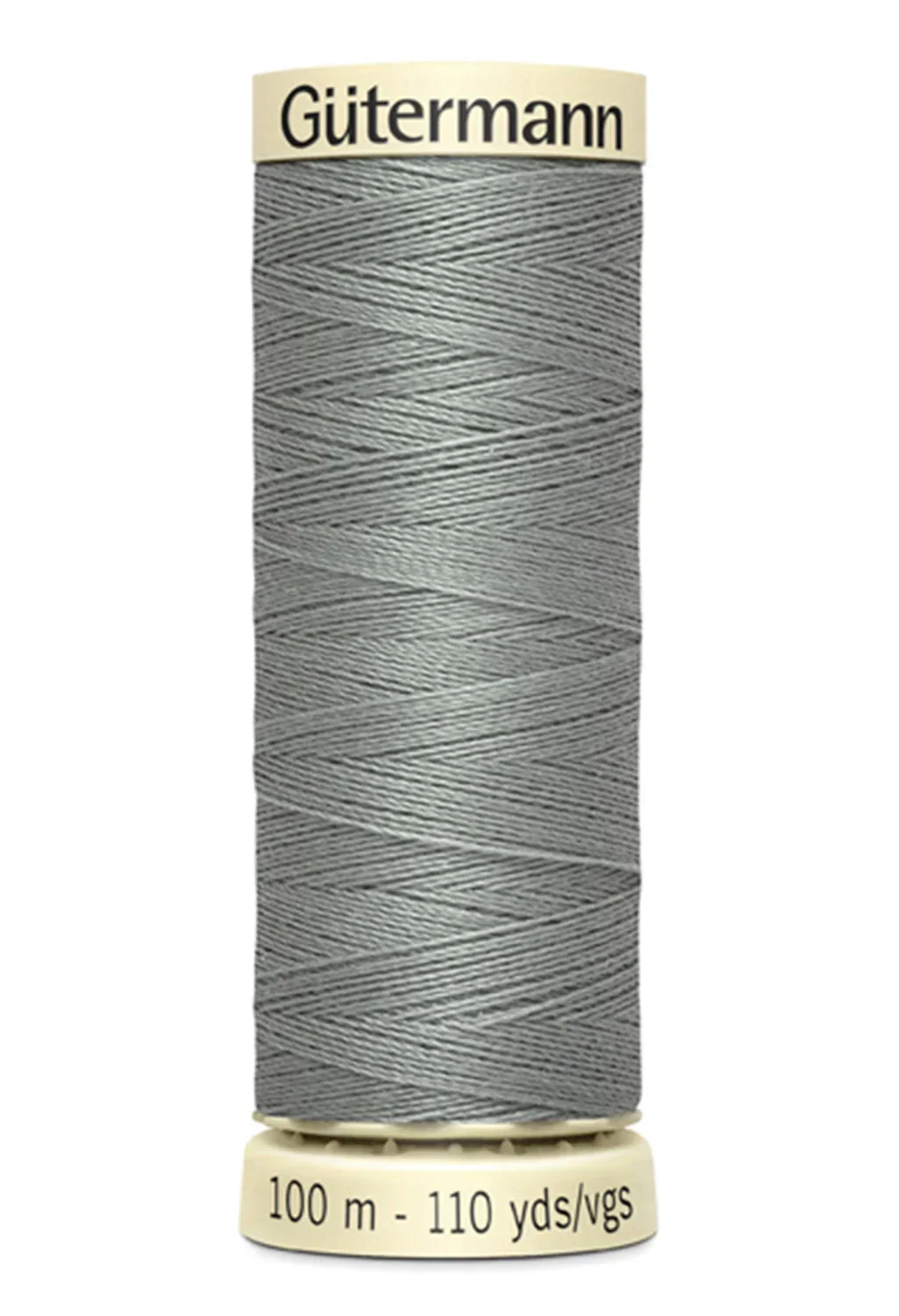 Black & Gray Sew-all Thread 100m / 114 Greymore - Image 2