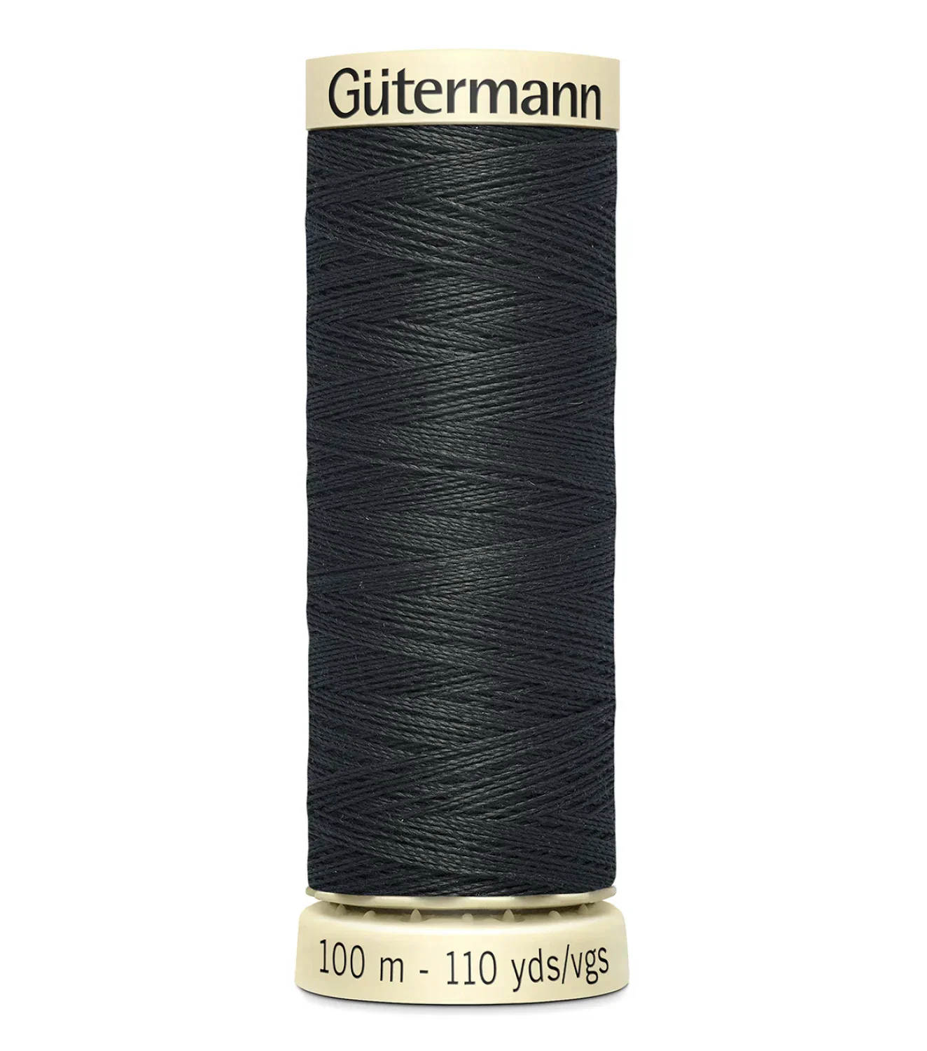 Black & Gray Sew-all Thread 100m / 120 Black Chrome - Image 2