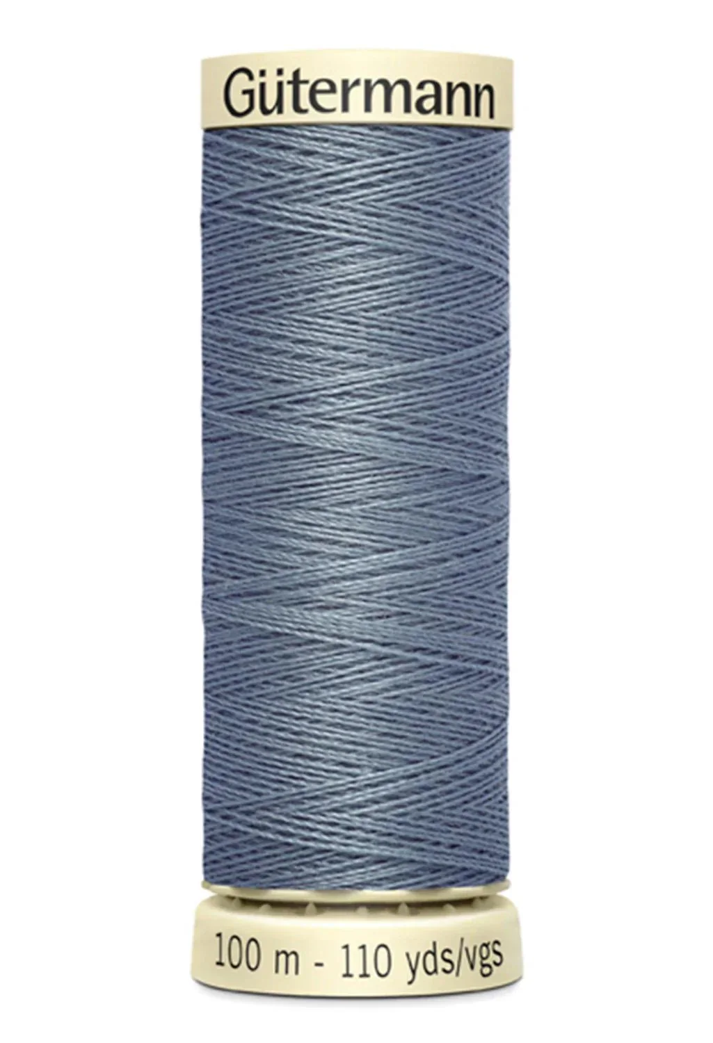 Black & Gray Sew-all Thread 100m / 126 Glacier - Image 2