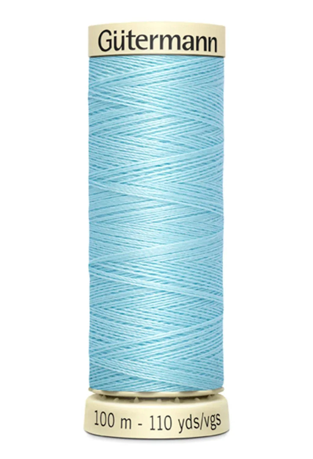 Blue & Turquoise Sew-all Thread 100m / 206 Baby Blue - Image 2