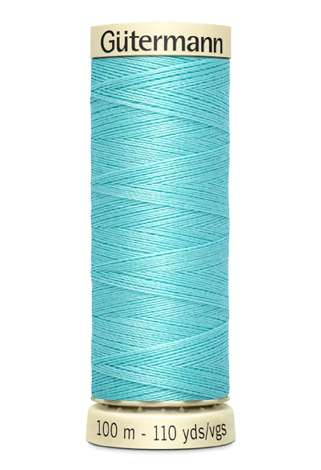 Blue & Turquoise Sew-all Thread 100m / 601 Aqua Blue - Image 2